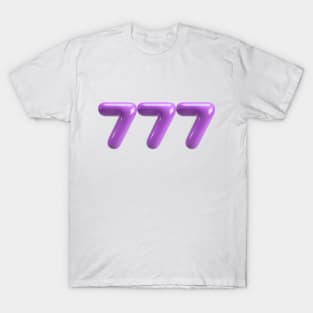 Lucky 7's - Purple T-Shirt